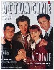 ACTUA CINE magazine side cover Issue 112 December 1991