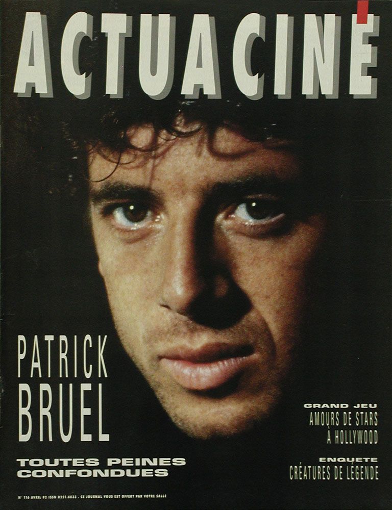 ACTUA CINE magazine side cover Issue 116 April 1992