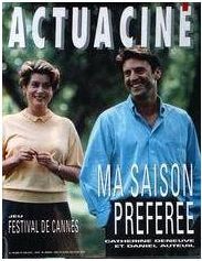 ACTUA CINE magazine side cover Issue 128 May 1993