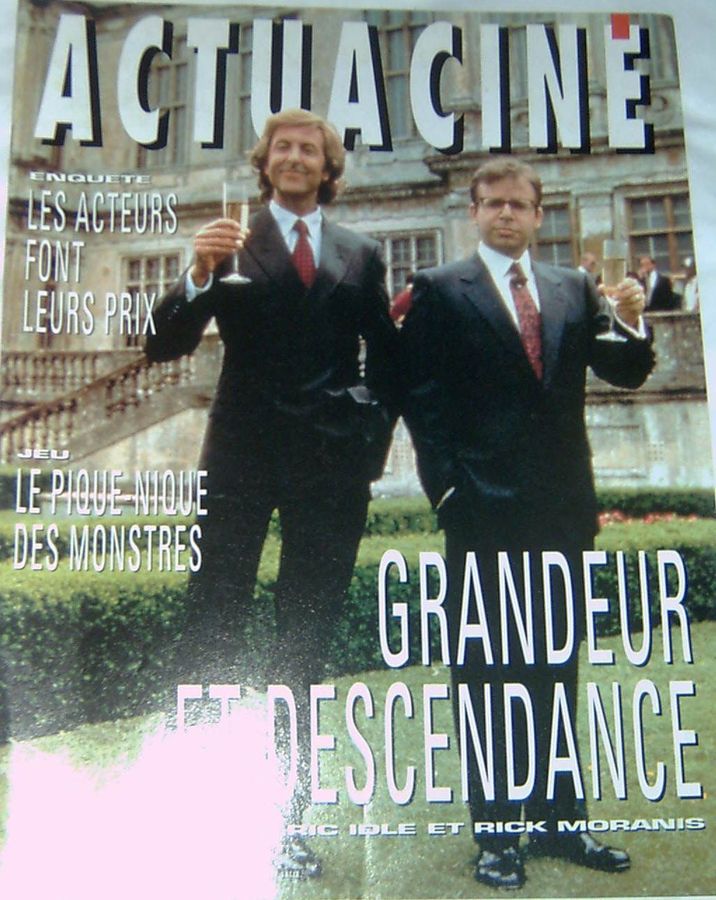 ACTUA CINE magazine side cover Issue 129 June 1993