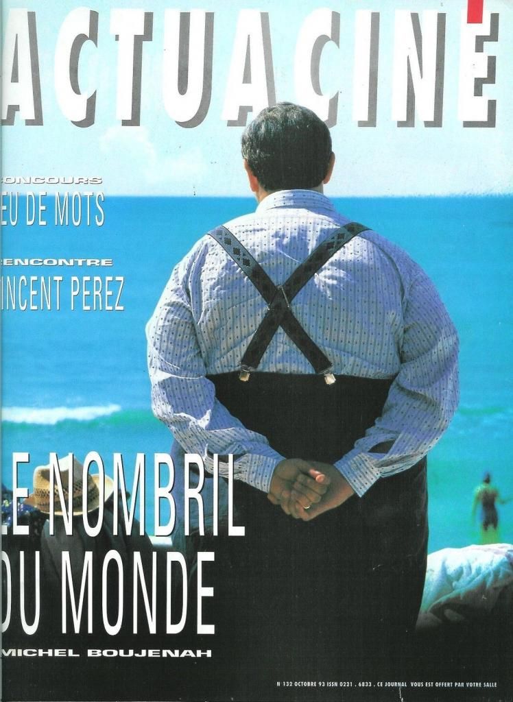 ACTUA CINE magazine side cover Issue 132 October 1993