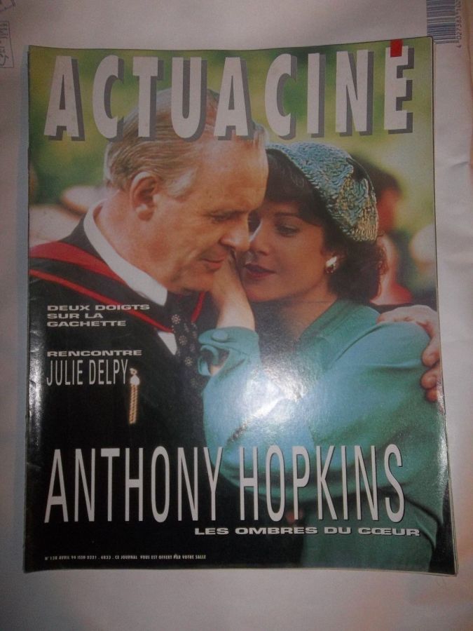 ACTUA CINE magazine side cover Issue 138 April 1994