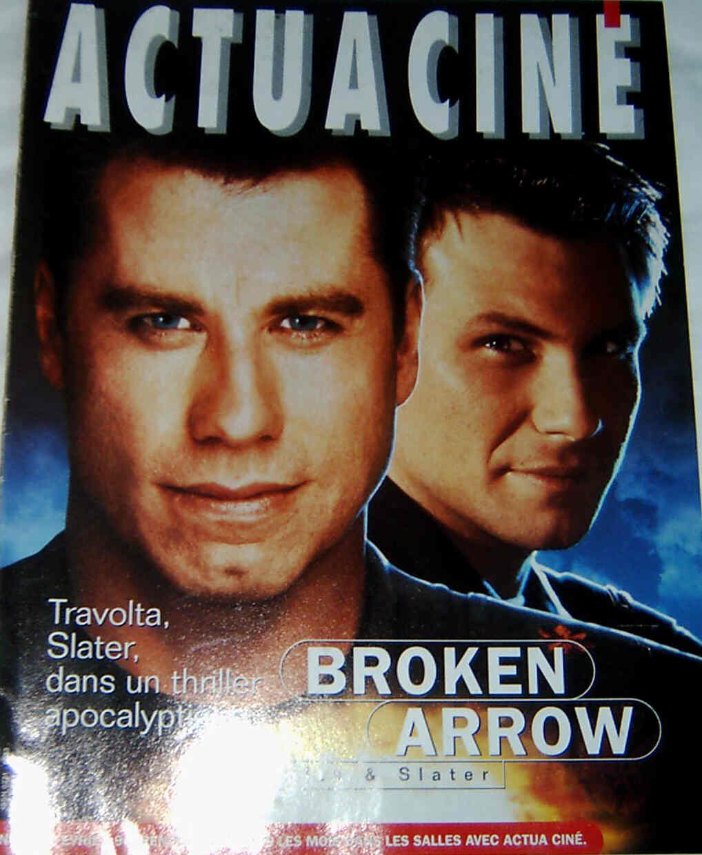ACTUA CINE magazine side cover Issue 157 February 1996