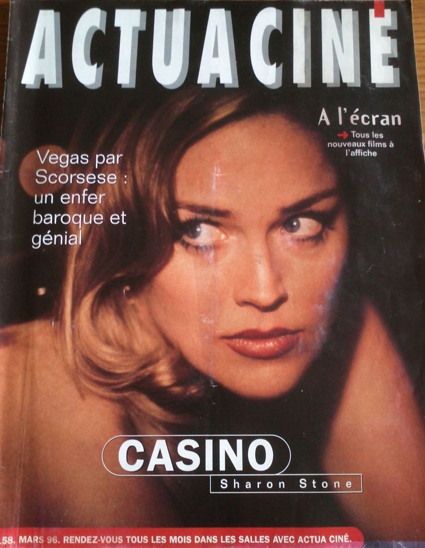 ACTUA CINE magazine side cover Issue 158 March 1996