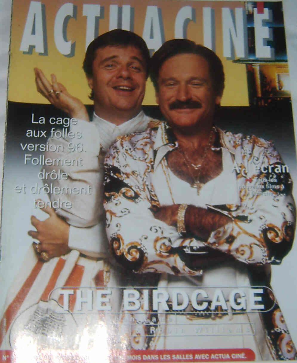 ACTUA CINE magazine side cover Issue 159 April 1996