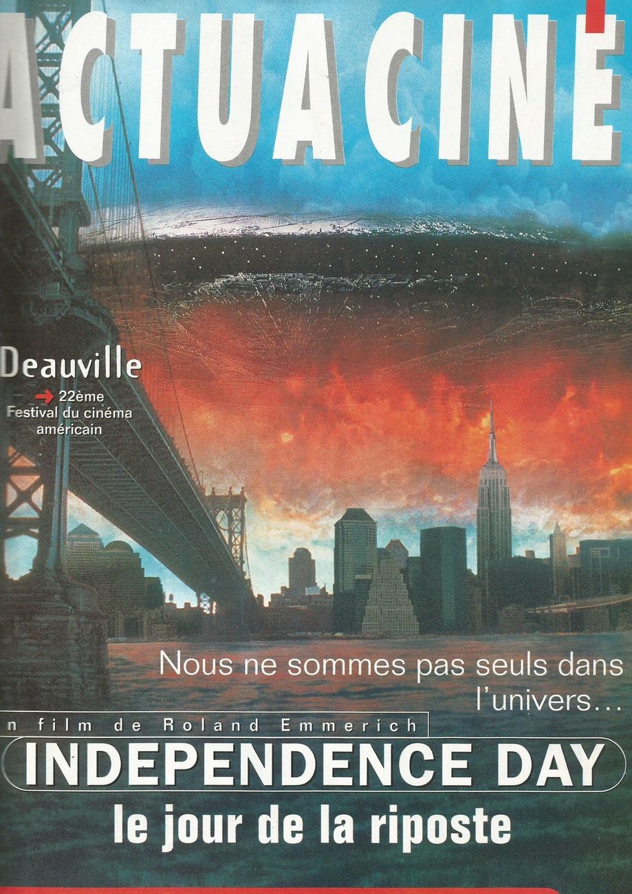 ACTUA CINE magazine side cover Issue 162 September 1996