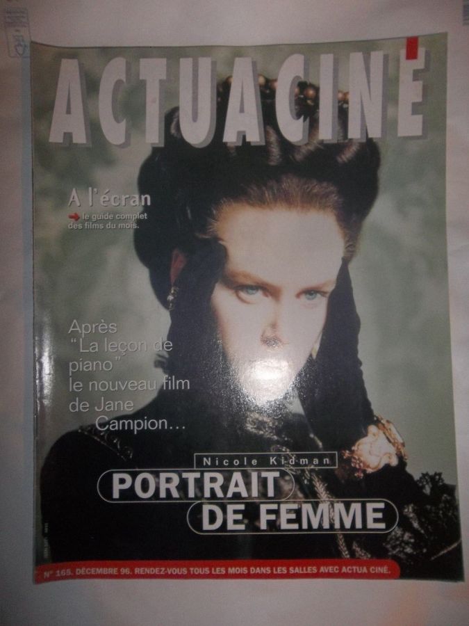 ACTUA CINE magazine side cover Issue 165  1996