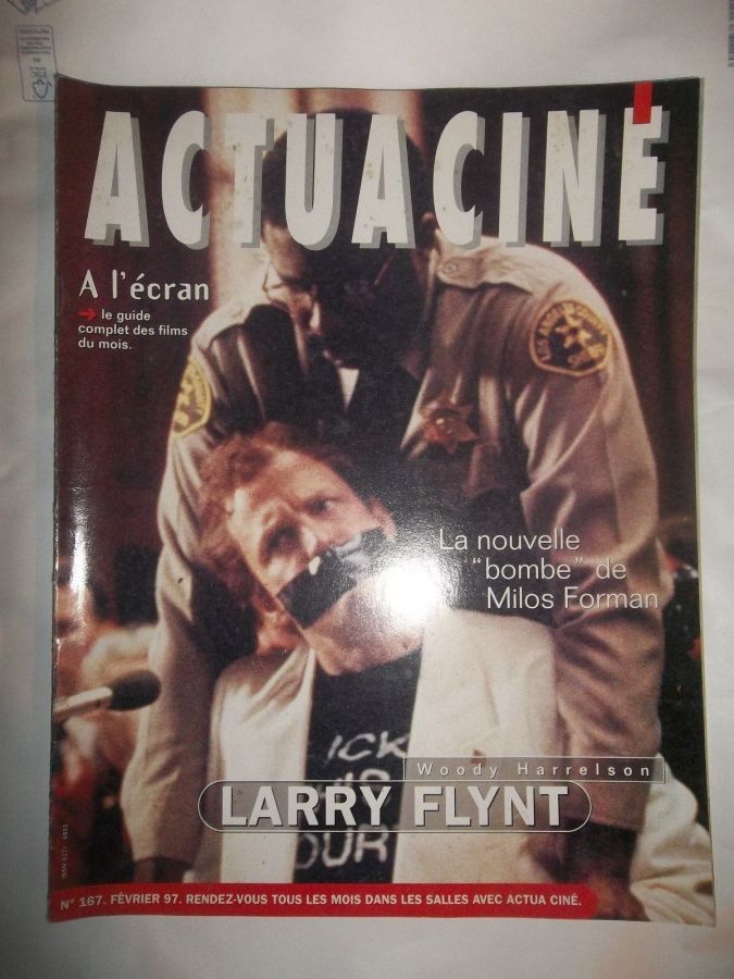 ACTUA CINE magazine side cover Issue 167 February 1997