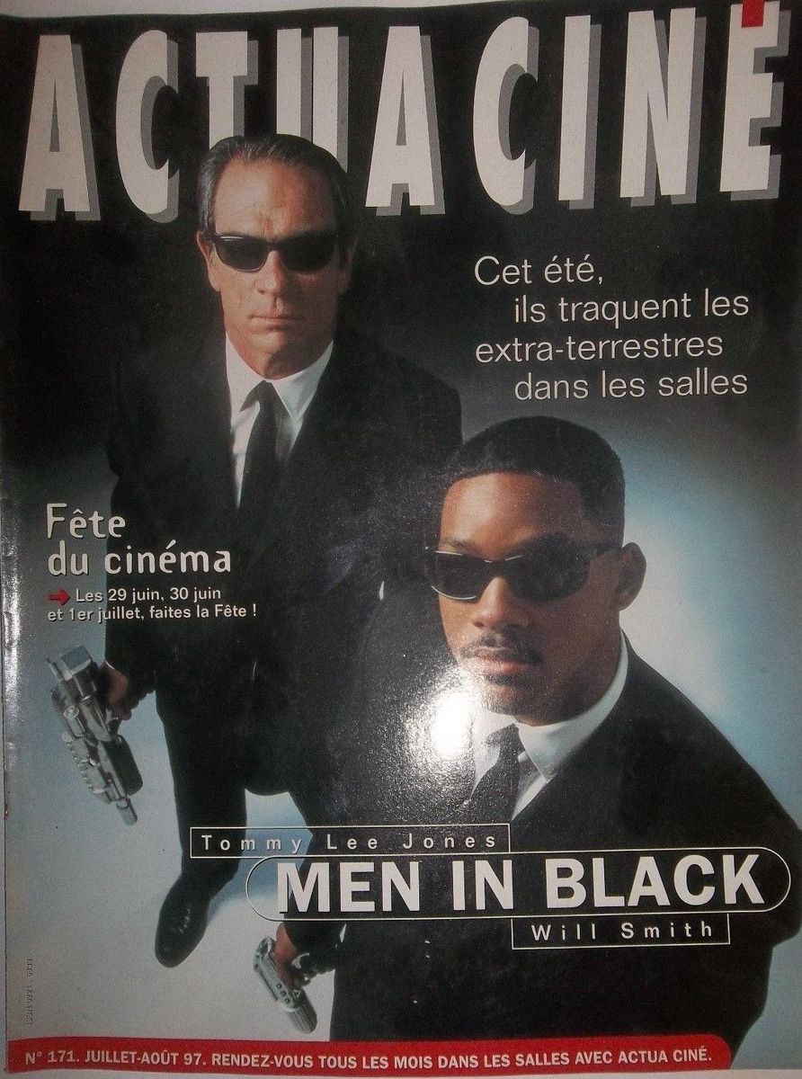 ACTUA CINE magazine side cover Issue 171 July/August 1997