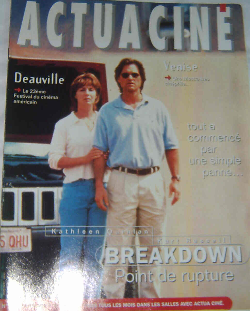 ACTUA CINE magazine side cover Issue 172 September 1997