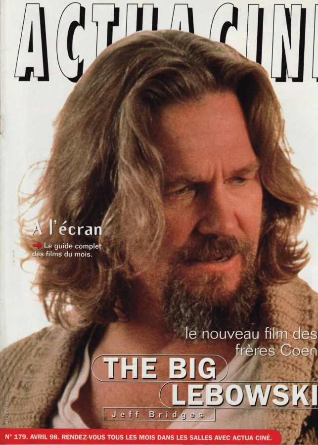 ACTUA CINE magazine side cover Issue 179 April 1998