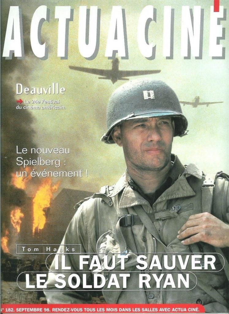 ACTUA CINE magazine side cover Issue 182 September 1998