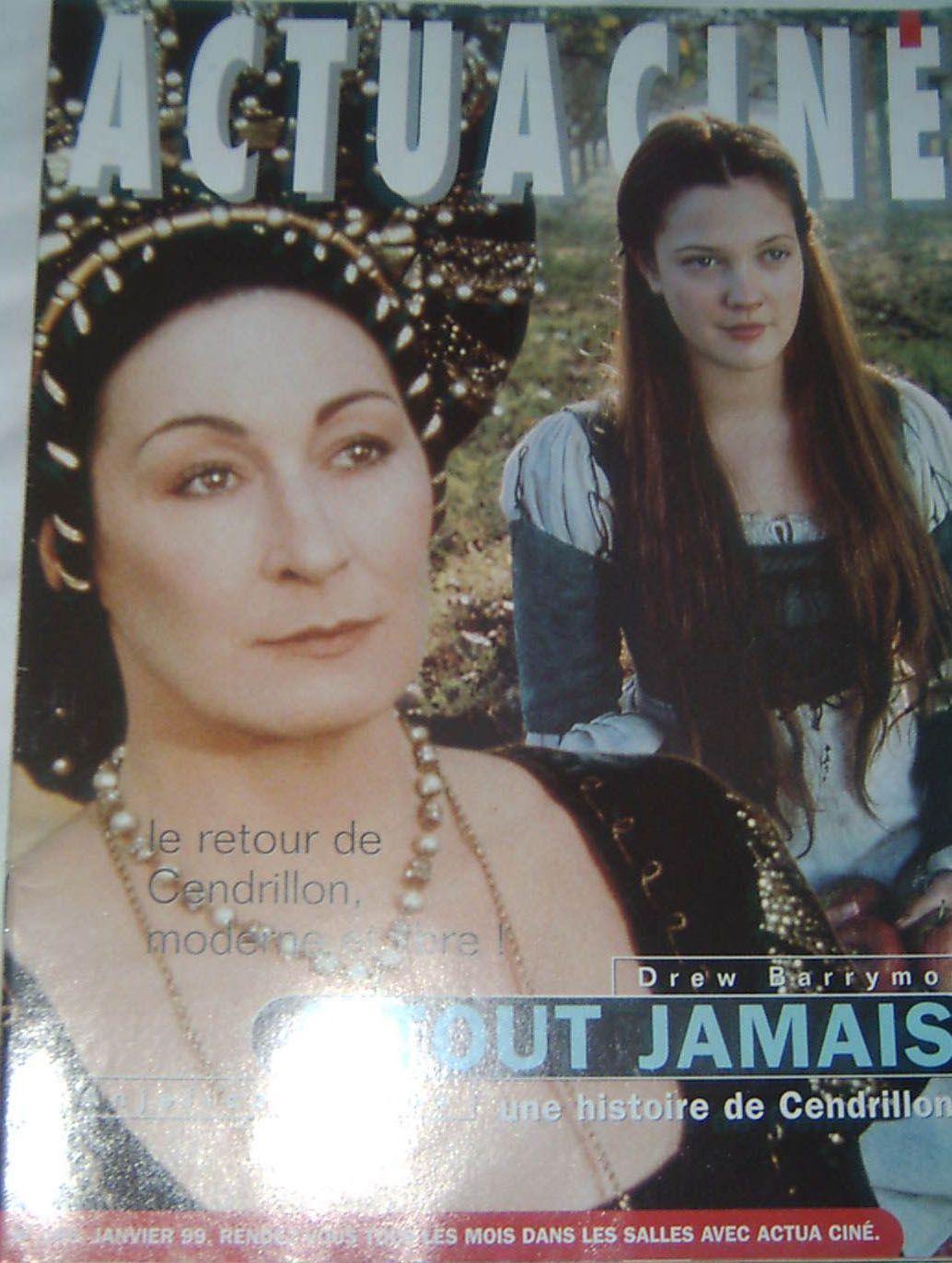ACTUA CINE magazine side cover Issue 186 January 1999