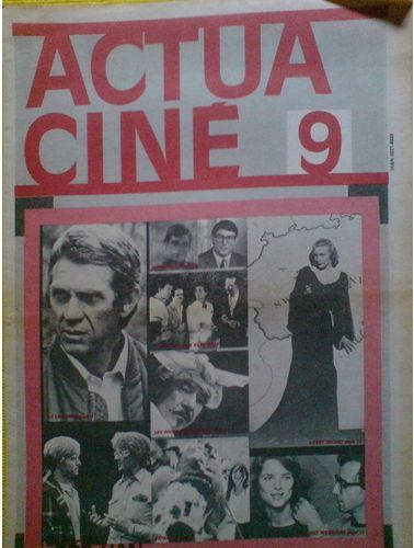 ACTUA CINE magazine cover Issue 9  1981