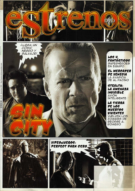 ACTUALES ESTRENOS DVD magazine side cover  December 2005