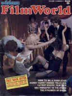 ADAM FILM WORLD magazine side cover Issue 56  Vol 5 # 8  1975