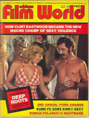 ADAM FILM WORLD magazine side cover Issue 66  Vol 6 # 6  1977