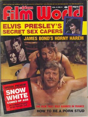 ADAM FILM WORLD magazine side cover Issue 69  Vol 6 # 9  1977