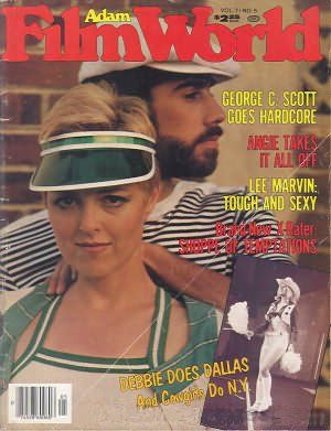 ADAM FILM WORLD magazine side cover Issue 77  Vol 7 # 5  1979