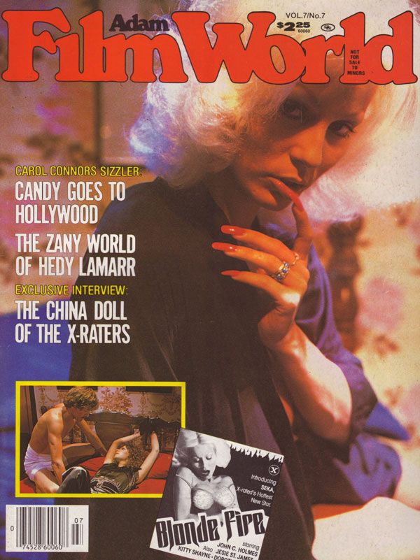 ADAM FILM WORLD magazine side cover Issue 79  Vol 7 # 7  1979