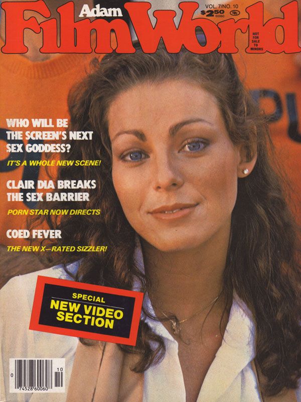 ADAM FILM WORLD magazine side cover Issue 82  Vol 7 # 10  1980