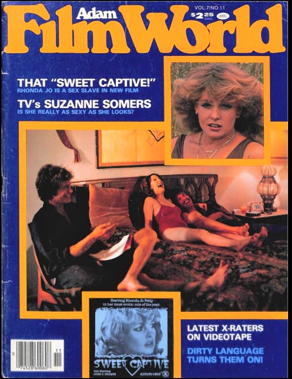 ADAM FILM WORLD magazine side cover Issue 83  Vol 7 # 11  1980