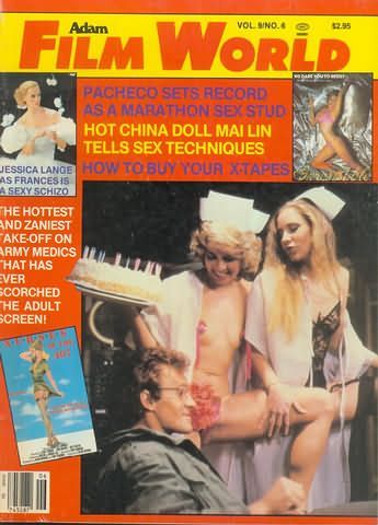 ADAM FILM WORLD magazine side cover Issue 100  Vol 9 # 6  1982