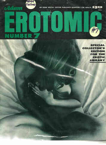 ADAM EROTOMIC magazine side cover Issue 7  1971