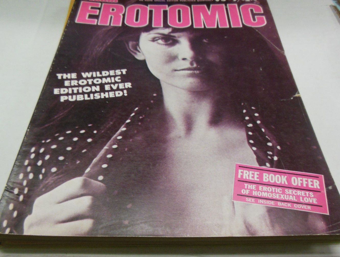 ADAM EROTOMIC magazine side cover  