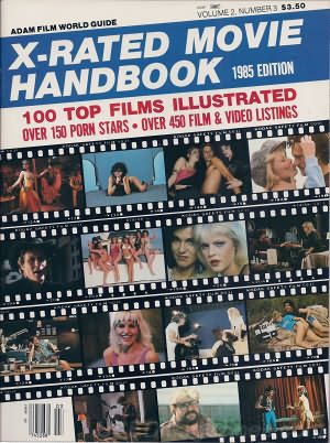 ADAM FILM WORLD GUIDE magazine side cover  Vol 2 # 3  