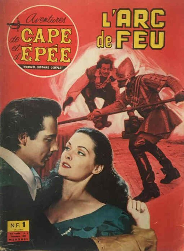 AVENTURES DE CAPE ET DEPEE magazine side cover Issue 3  December 1962