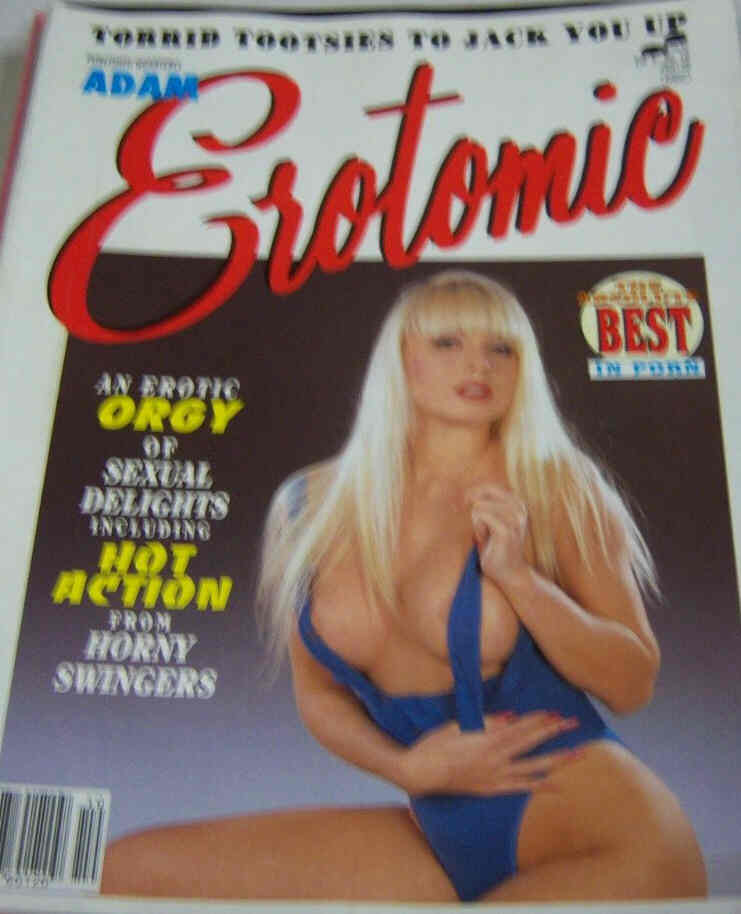 ADAM EROTOMIC magazine side cover  Vol 5 # 10  