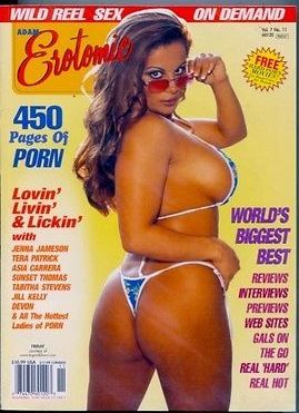 ADAM EROTOMIC magazine side cover  Vol 7 No 11  