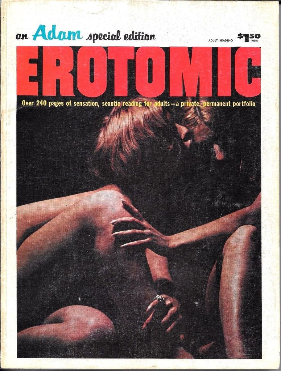ADAM EROTOMIC magazine side cover July 1967