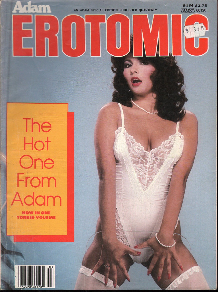 ADAM EROTOMIC magazine side cover  Vol 4 No 4  1981