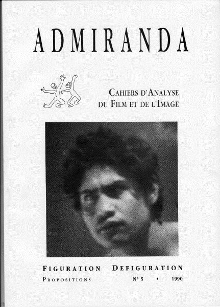 ADMIRANDA magazine side cover Issue 5  1990