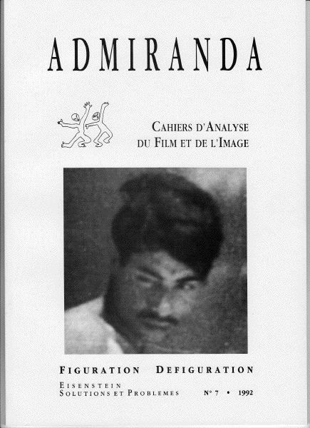 ADMIRANDA magazine side cover Issue 7  1992