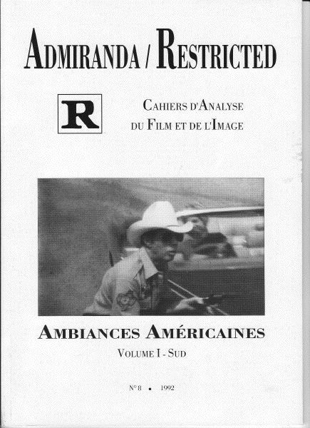 ADMIRANDA magazine side cover Issue 8  1992