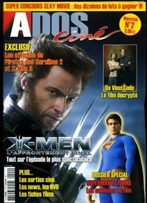 ADOS CINE/BLOCKBUSTER magazine side cover Issue 2 May 2006