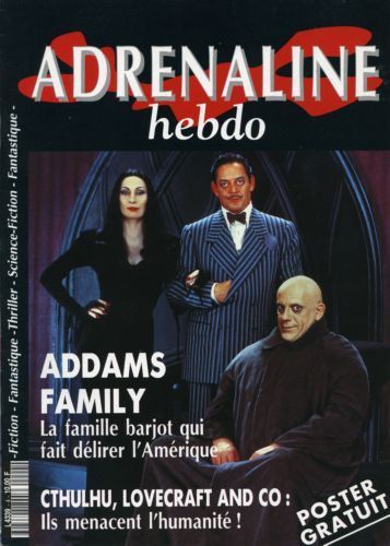 ADRENALINE HEBDO magazine side cover Issue 4 13 April 1992