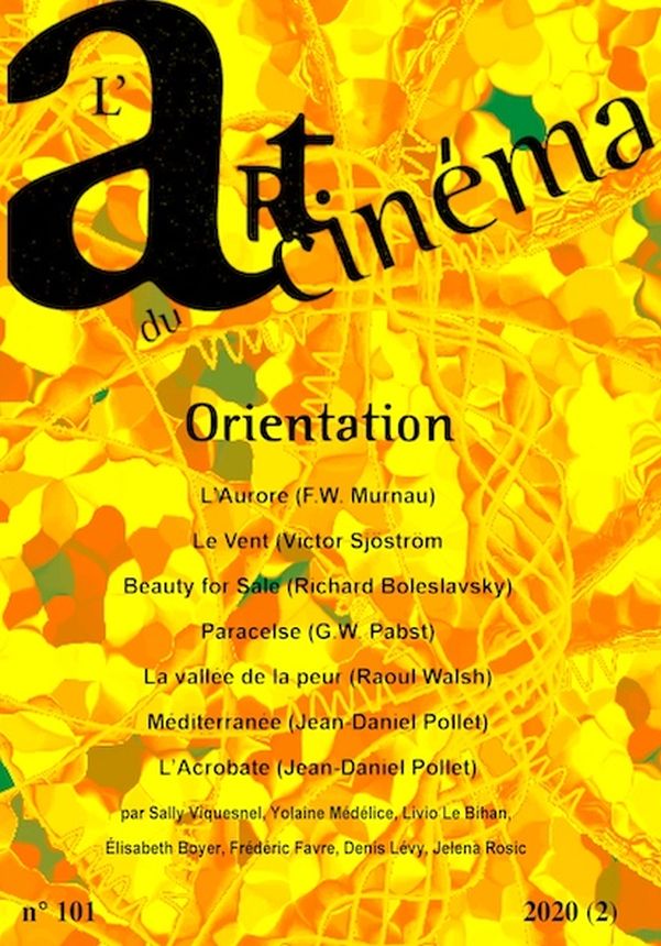 ART DU CINEMA | L magazine side cover Issue 101   2020