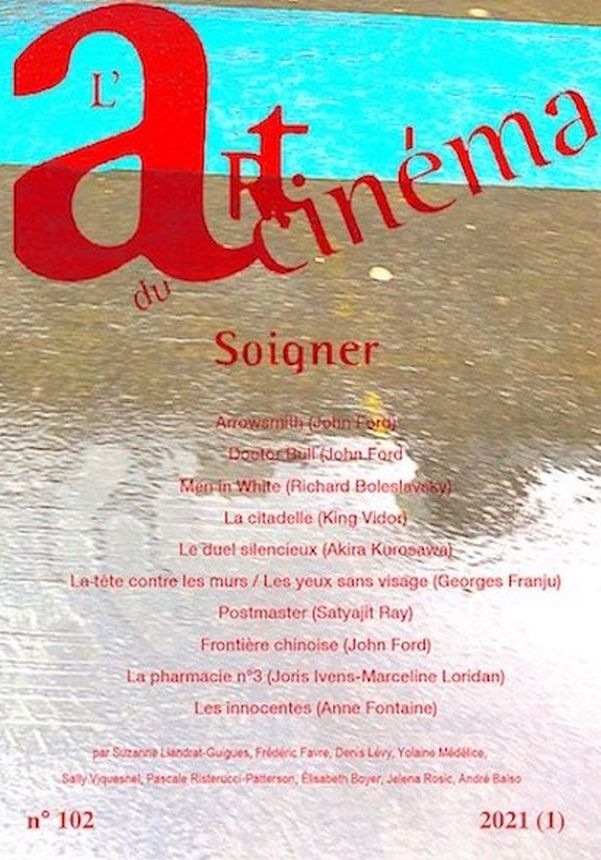 ART DU CINEMA | L magazine side cover Issue 102   2021