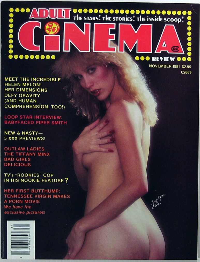 ADULT CINEMA REVIEW magazine side cover Issue 5 November 1981