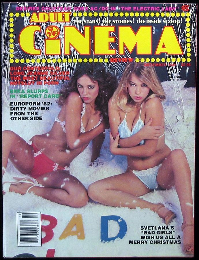 ADULT CINEMA REVIEW magazine side cover Issue 6 December 1981