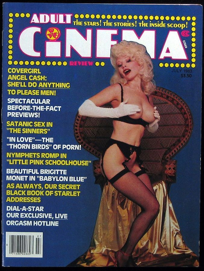 ADULT CINEMA REVIEW magazine side cover Issue 25 July 1983