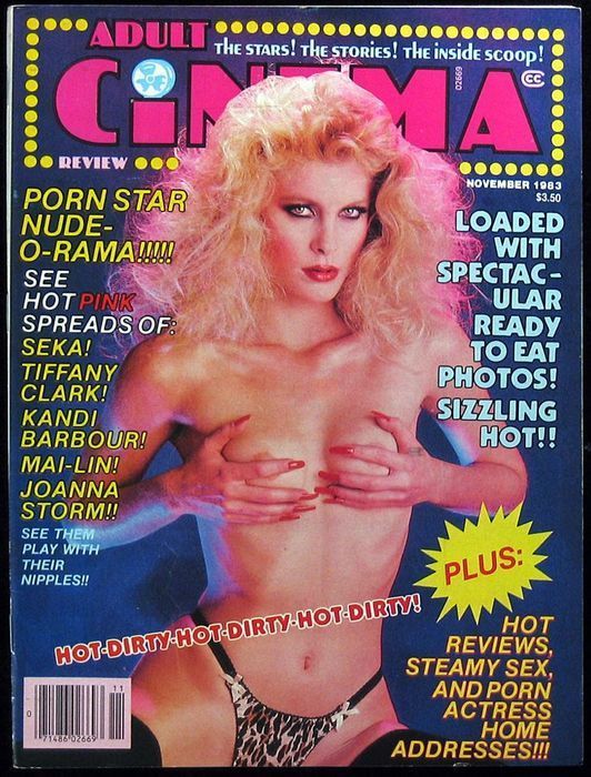 ADULT CINEMA REVIEW magazine side cover Issue 29 November 1983