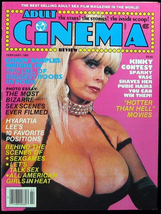 ADULT CINEMA REVIEW magazine side cover Issue 32 February 1984