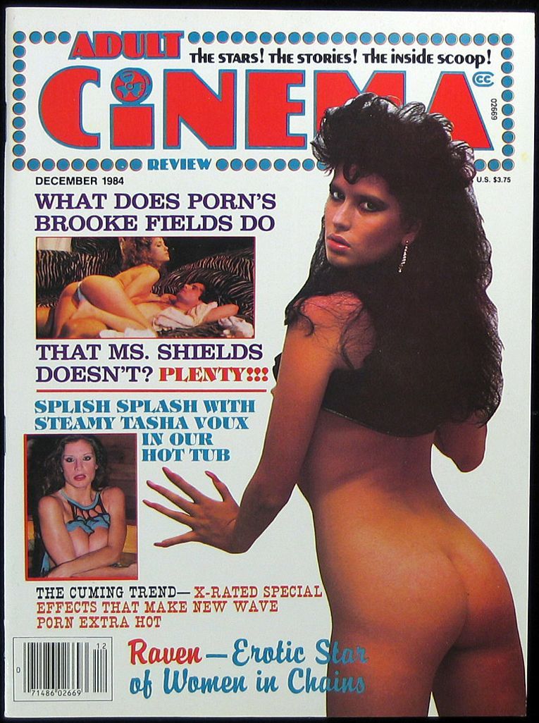 ADULT CINEMA REVIEW magazine side cover Issue 42 December 1984