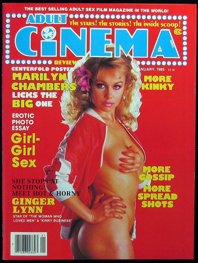ADULT CINEMA REVIEW magazine side cover Issue 43 January 1985