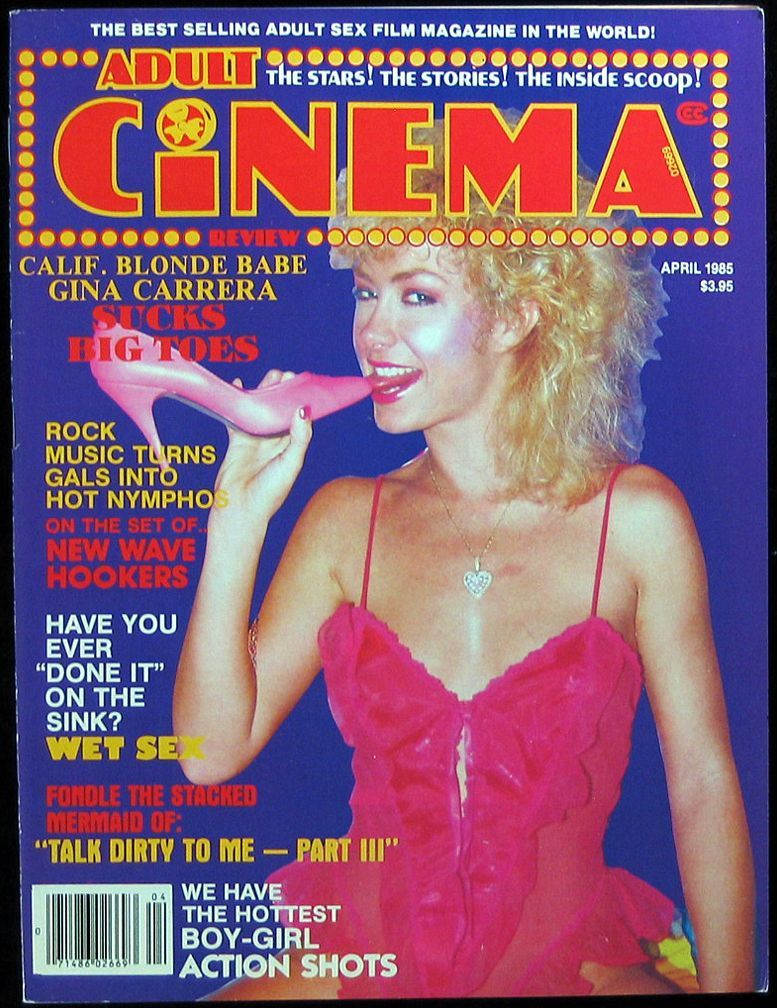ADULT CINEMA REVIEW magazine side cover Issue 46 April 1985